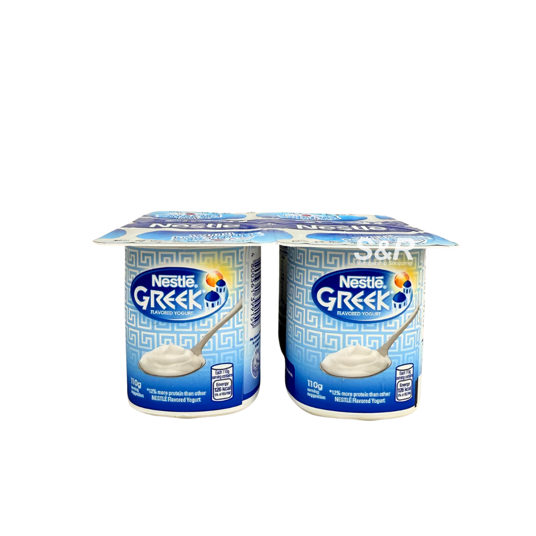 Nestle Greek Flavored Yogurt 4x110g